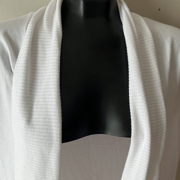 White long sleeve open cardigan - Picture 3 of 5